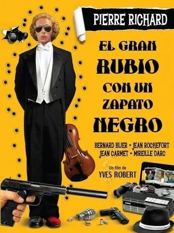Póster de El gran rubio con un zapato negro (1972) con Yves Robert como Leader of the orchestra