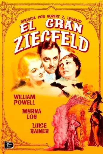 Póster de El gran Ziegfeld (1936) con Nat Pendleton como Sandow