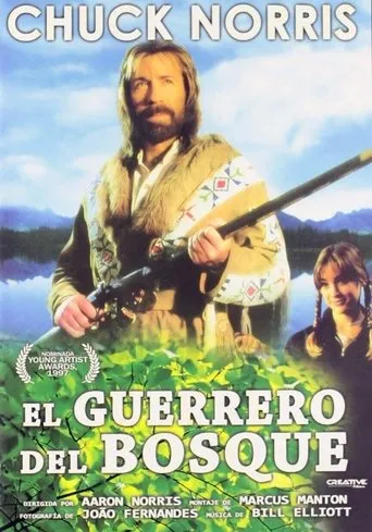 Póster de El guerrero del bosque (1996) con George Buck Flower como Barney