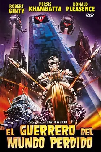 Póster de El guerrero del mundo perdido (1983) con Scott Coffey como Geek