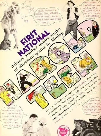 Póster de El hacha de la clase (1928) con Jack Egan como Horace Teen
