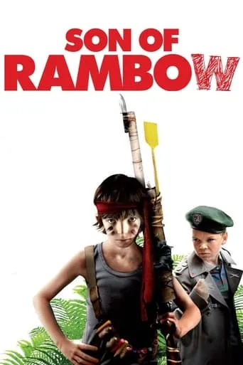 Póster de El hijo de Rambow (2007) con Paul Ritter como Geography Teacher