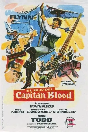 Póster de El hijo del capitán Blood