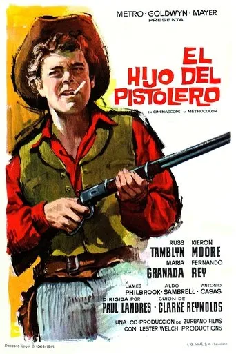 Póster de El hijo del pistolero (1965) con James Philbrook como James 'Ace' Ketchum