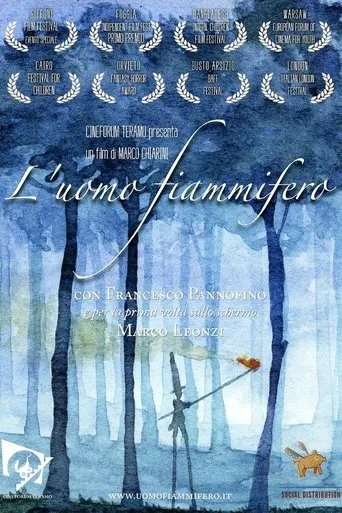 Póster de El hombre cerilla (2009) con Francesco Pannofino como Don Pietro