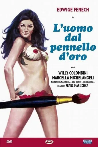 Póster de El hombre con el pincel dorado (1969) con Rainer Basedow como Egon