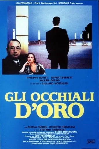 Póster de El hombre de los lentes de oro
