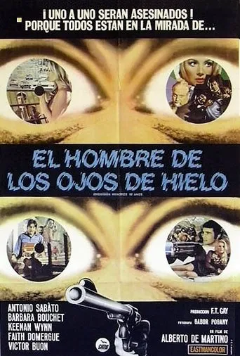 Póster de El hombre de los ojos de hielo