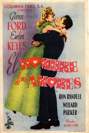 Póster de El hombre de mis amores (1948) con Virginia Hunter como Madge