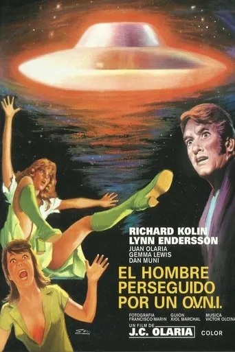 Póster de El hombre perseguido por un O.V.N.I.
