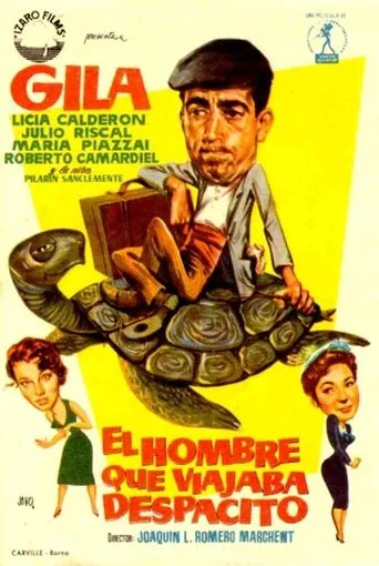 Póster de El hombre que viajaba despacito