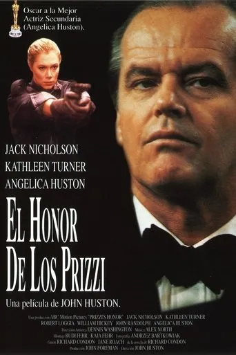 Póster de El Honor De Los Prizzi (1985) con Seth Allen como Alvin Gomsky