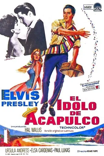 Póster de El ídolo de Acapulco