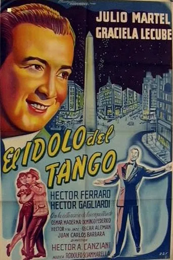 Póster de El ídolo del tango