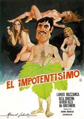 Póster de El impotentisimo (1970) con Ileana Riganò como Teresa