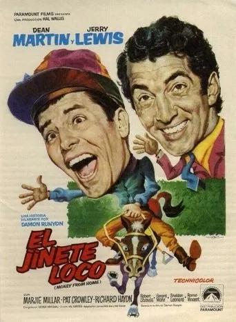Póster de El jinete loco (1953) con Romo Vincent como Poojah