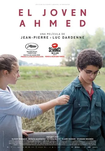 Póster de El joven Ahmed (2019) con Myriem Akheddiou