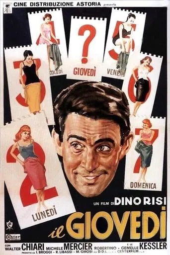 Póster de El jueves (1964) con Silvio Bagolini