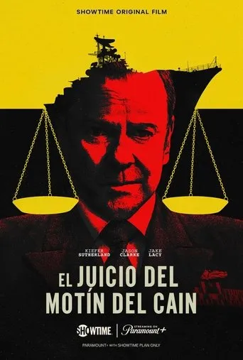 Póster de El juicio del motín del Caine