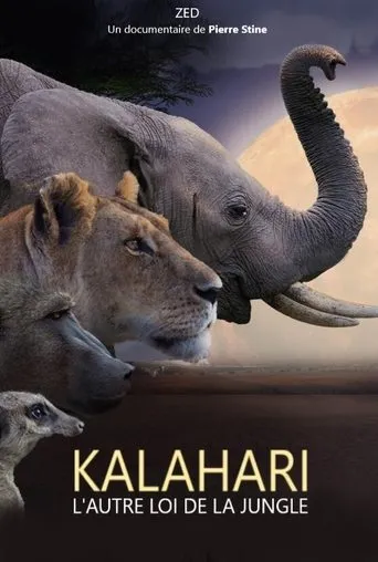Póster de El Kalahari, la otra ley de la selva