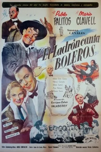 Póster de El ladrón canta boleros
