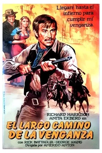 Póster de El largo camino de la venganza (1972) con George Wang como Ling Fu