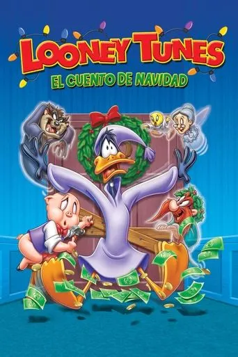 Póster de El Looney Cuento de Navidad (2006) con June Foray como Granny (voice)