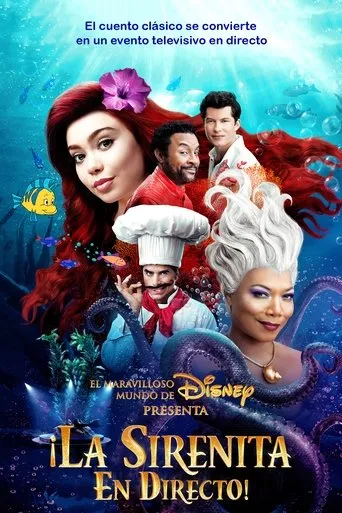 Póster de El maravilloso mundo de Disney presenta: ¡La sirenita en directo!