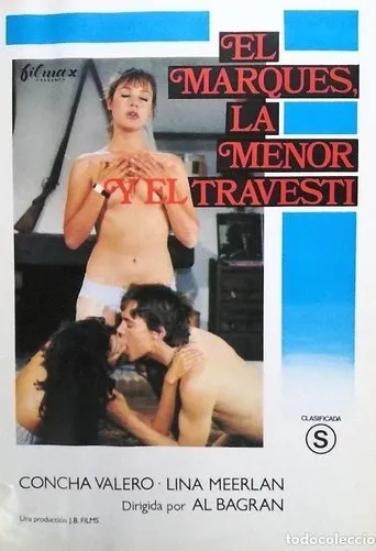 Póster de El marqués, la menor y el travesti