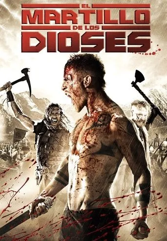 Póster de El martillo de los Dioses (2013) con Theo Barklem-Biggs como Vali