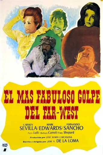 Póster de El más fabuloso golpe del Far-West