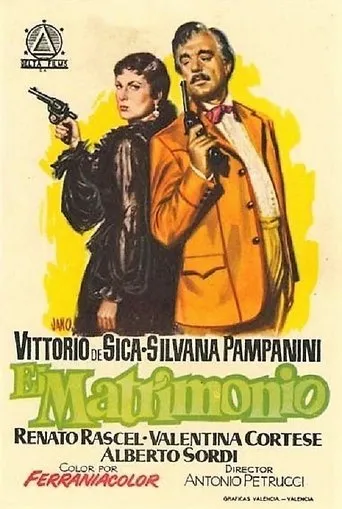 Póster de El matrimonio (1954) con Nino Milano