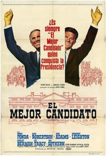 Póster de El mejor hombre (1964) con Penny Singleton como Mrs. Claypoole (scenes deleted)