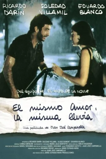 Póster de El mismo amor, la misma lluvia