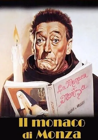 Póster de El monje de Monza (1963) con Franco Ressel