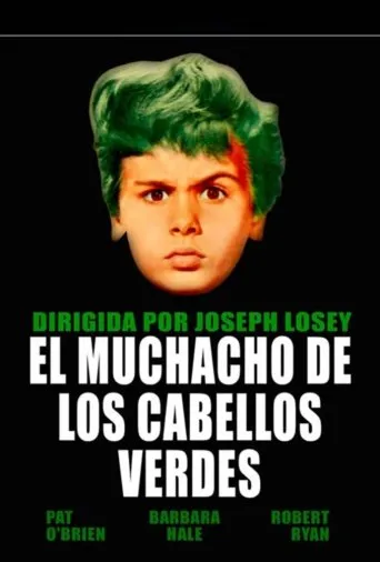 Póster de El muchacho de los cabellos verdes (1948) con Pat O’Brien como Gramp Fry