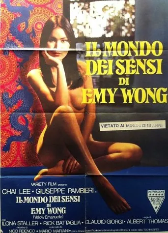 Póster de El mundo de los sentidos de Emy Wong (1977) con Frank Nuyen como Doctor (uncredited)