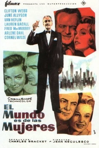 Póster de El mundo es de las mujeres (1954) con Margalo Gillmore como Mrs. Evelyn Andrews