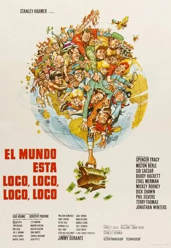 Póster de El mundo está loco, loco, loco (1963) con Joe E. Brown como Union Official