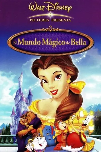 Póster de El Mundo Mágico de Bella (1998) con Jo Anne Worley como Wardrobe (voice)