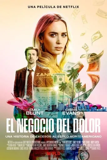 Póster de El negocio del dolor (2023) con Sharon Conley como Judge Susan Holman