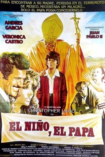 Póster de El niño y el Papa