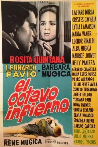 Póster de El octavo infierno, cárcel de mujeres