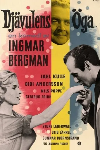 Póster de El ojo del diablo (1960) con Stig Järrel como Satan