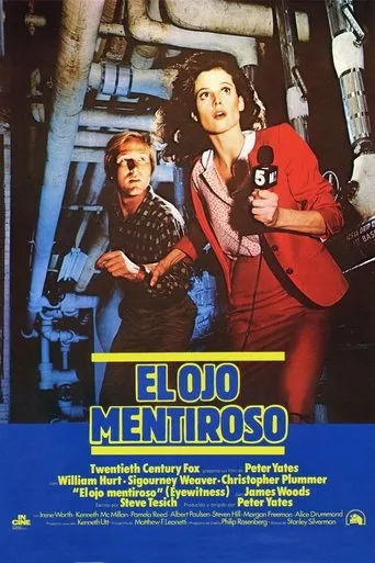 Póster de El ojo mentiroso (1981) con James Woods como Aldo Mercer