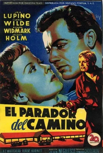 Póster de El parador del camino (1948) con Ian MacDonald como Police captain