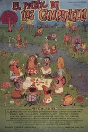 Póster de El picnic de los Campanelli