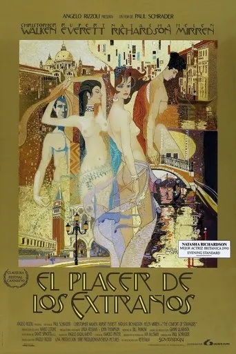 Póster de El placer de los extraños