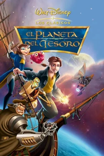 Póster de El planeta del tesoro (2002) con Michael McShane como Hands (voice)