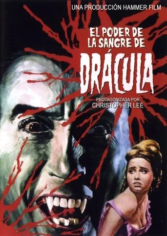 Póster de El poder de la sangre de Drácula